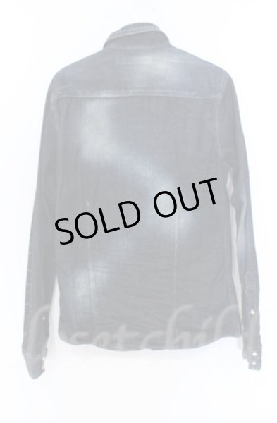 画像3: FUGA / ヴィンテージウォッシュドデニムシャツ 46 インディゴ O-25-11-23-005-FU-sh-YM-ZT204 (3)