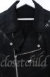 画像2: CIVARIZE / Transcend 加工デニムライダースジャケット 46 ブラック O-25-11-23-006-CI-ja-YM-OS (2)