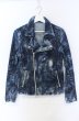 画像1: CIVARIZE / Denim ridersジャケット 46 インディゴ O-25-11-23-008-CI-ja-YM-OS (1)