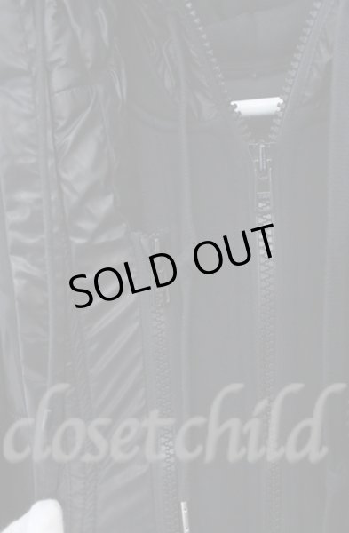 画像5: s'exprimer / コーティングナイロン中綿レイヤードジャケット 44 ブラック O-25-11-23-001-s'-ja-YM-OS (5)