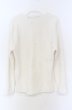 画像3: NO ID. / ビキューレパイルV/Nプルオーバー 1 ホワイト O-25-11-23-012-NO-to-YM-OS (3)