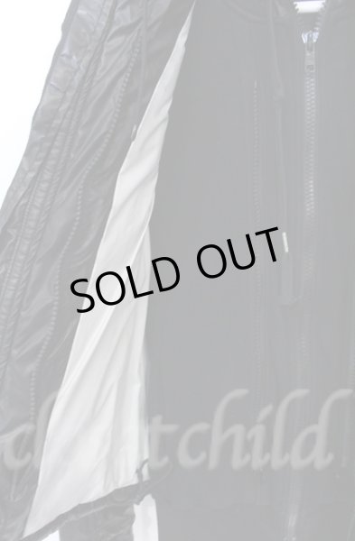 画像6: s'exprimer / コーティングナイロン中綿レイヤードジャケット 44 ブラック O-25-11-23-001-s'-ja-YM-OS (6)