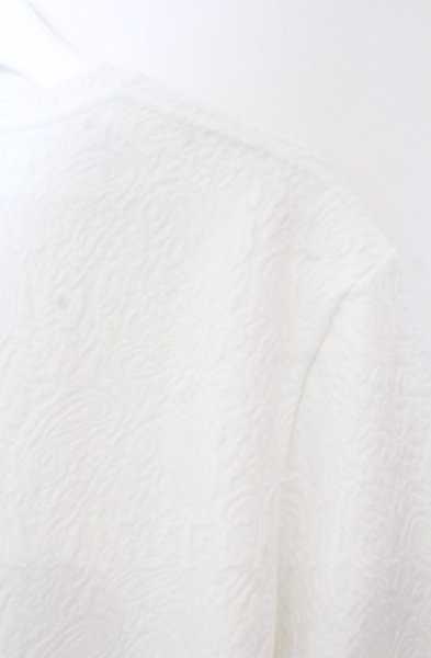 画像4: BUFFALO BOBS / ペイズリーブリスターカットソー 3 ホワイト O-25-11-23-013-BU-to-YM-OS (4)