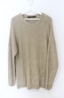 画像1: NO ID. / プレミアムライトニットC-N-BIG-PO　ニット ONE ベージュ O-25-11-23-015-NO-to-YM-OS (1)