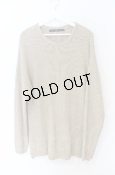 画像1: NO ID. / プレミアムライトニットC-N-BIG-PO　ニット ONE ベージュ O-25-11-23-015-NO-to-YM-OS (1)