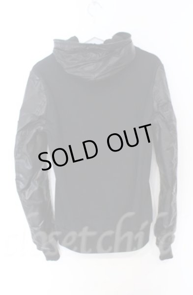 画像9: s'exprimer / コーティングナイロン中綿レイヤードジャケット 44 ブラック O-25-11-23-001-s'-ja-YM-OS (9)