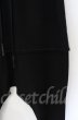 画像2: A.F ARTEFACT / WOOL RIB BLOCKING SARROUEL（ウールリブブロッキングサルエルパンツ）  ブラック O-25-11-23-023-A.-pa-YM-OS (2)