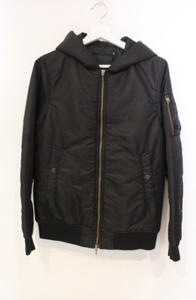 画像1: FUGA / Spectacle ビッグフードMA-1ジャケット 44 ブラック O-25-12-20-001-FU-ou-YM-OS (1)