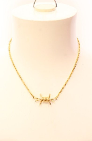 画像1: Moonage Devilment / BARBED ネックレス 最長48cm ゴールド O-25-12-20-031-Mo-ac-YM-OS (1)