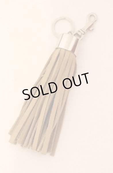 画像1: Moonage Devilment / フリンジキーホルダー  ベージュ O-25-12-20-034-Mo-0-YM-ZT191 (1)