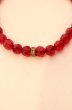 画像2: Moonage Devilment / グラスビーズブレスレット  レッド O-25-12-20-037-Mo-ac-YM-OS (2)