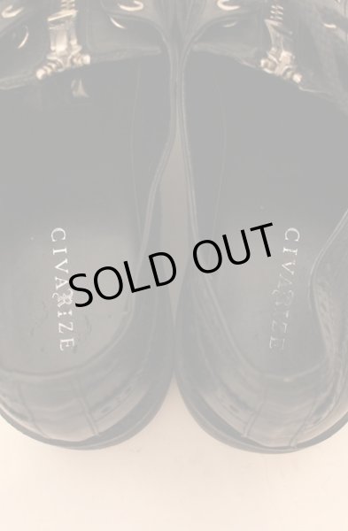 画像4: CIVARIZE / Heir フロントZIPソールシューズ 42（26-26.5cm） ブラック O-25-12-20-039-CI-sho-YM-OS (4)