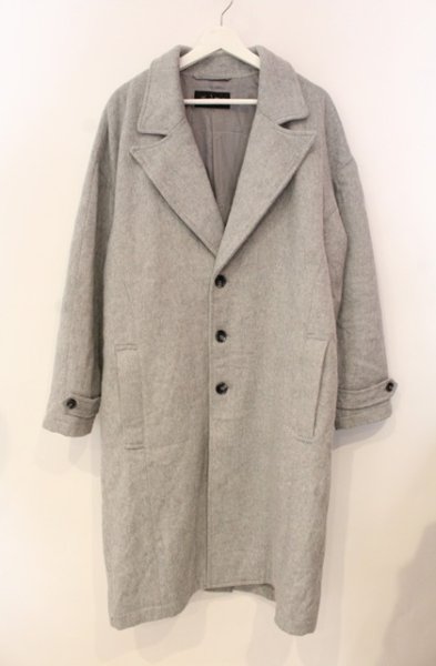 画像1: TORNADO MART / ドロップオーバーコート M グレー O-25-12-20-007-TO-ou-YM-OS (1)