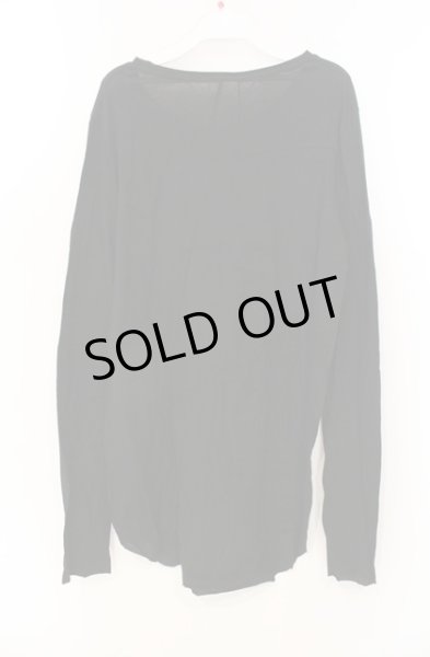 画像2: Moonage Devilment / 切り替えL/Sカットソー 46 ブラック O-25-12-20-014-Mo-to-YM-ZT199 (2)