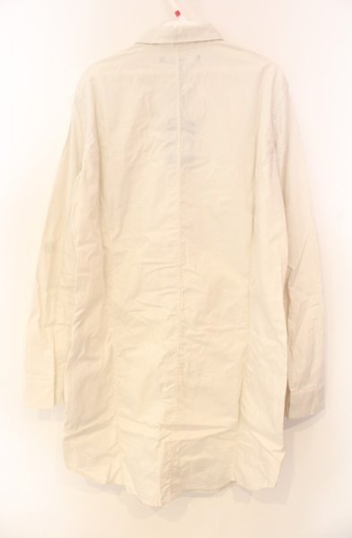 画像2: Moonage Devilment / コットンロングヒヨクシャツ 46 ホワイト O-25-12-20-016-Mo-sh-YM-ZT199 (2)