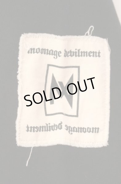 画像2: Moonage Devilment / ルーズ裏毛ラウンドカットソー 46 ブラック O-25-12-20-018-Mo-to-YM-ZT1225L (2)