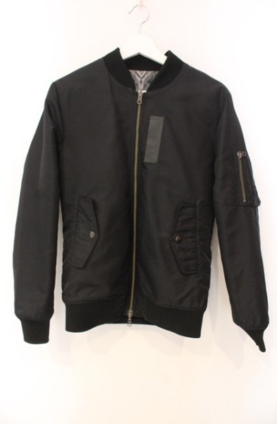 画像3: FUGA / Combined numberリバーシブルMA-1ブルゾン　ジャケット 44 ブラック O-25-12-20-002-FU-ou-YM-OS (3)