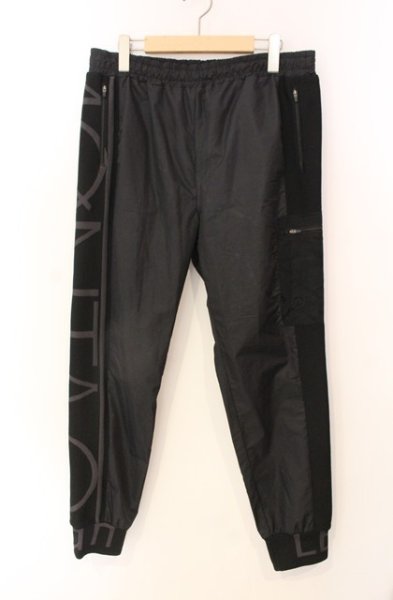 画像1: 5351pour les Hommes / 切り替えリブパンツ 46 ブラック O-25-12-20-020-53-pa-YM-OS (1)