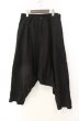 画像1: NO ID. BLACK / ストレッチシャギーサルエルトラウザーズパンツ 3 ブラック O-25-12-20-022-NO-pa-YM-OS (1)