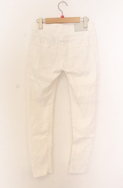 画像3: NO ID. / コットンストレッチデニムスキニーパンツ 1 ホワイト O-25-12-26-026-NO-pa-YM-OS (3)