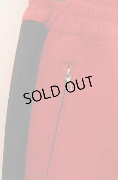 画像2: Moonage Devilment / ラインスキニーパンツ 01 レッドｘブラック O-25-12-26-027-Mo-pa-YM-OS (2)