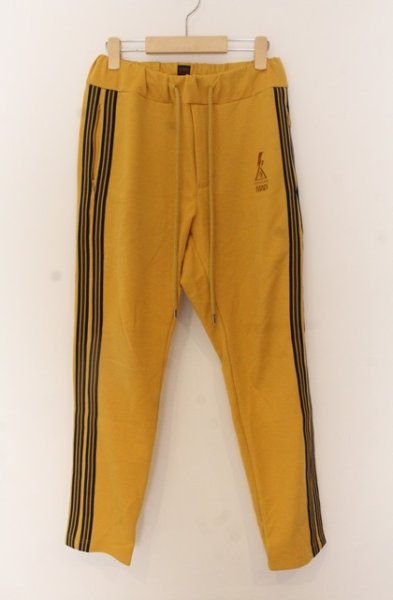 画像1: Moonage Devilment / EGO TRIPPING　PROPA9ANDAコラボ TASTEFUL JERSEYパンツ 00 マスタード O-25-12-26-028-Mo-pa-YM-OS (1)