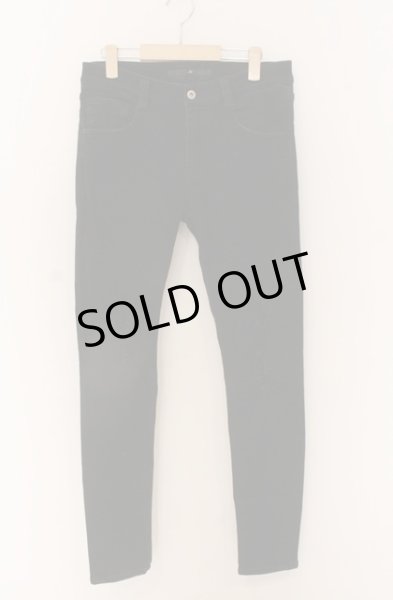 画像1: NO ID. / アルティメットストレッチデニムダメージスキニーパンツ 3 ブラック O-25-12-26-029-NO-pa-YM-ZT042 (1)