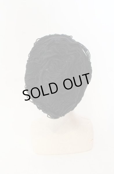 画像4: CIVARIZE / Lid ブロークンニットビーニーキャップ  ブラック O-25-12-26-034-CI-za-YM-OS (4)