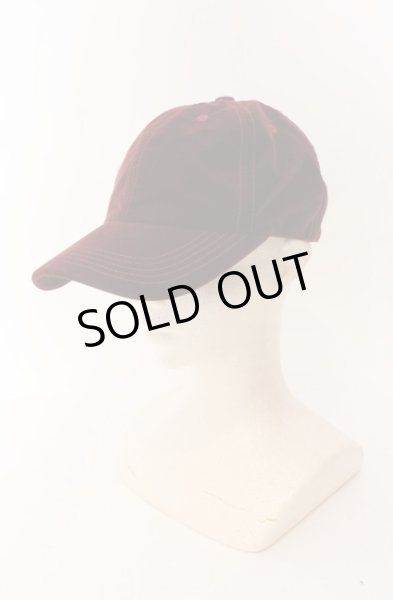 画像1: NO ID. / ベロアキャップ ONE ワイン O-25-12-26-035-NO-0-YM-OS (1)