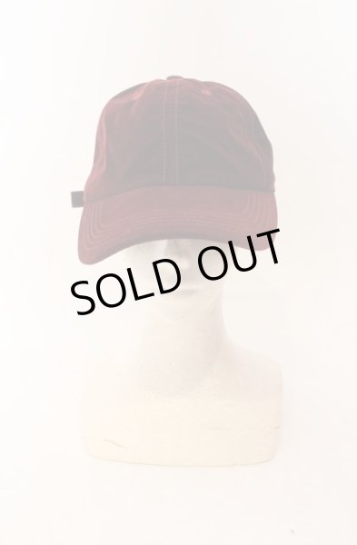 画像2: NO ID. / ベロアキャップ ONE ワイン O-25-12-26-035-NO-0-YM-OS (2)