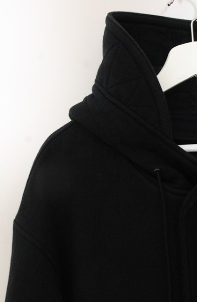 画像2: Moonage Devilment / ストレッチヘヴィコットンモッズコート 44 ブラック O-25-12-26-001-Mo-ou-YM-OS (2)