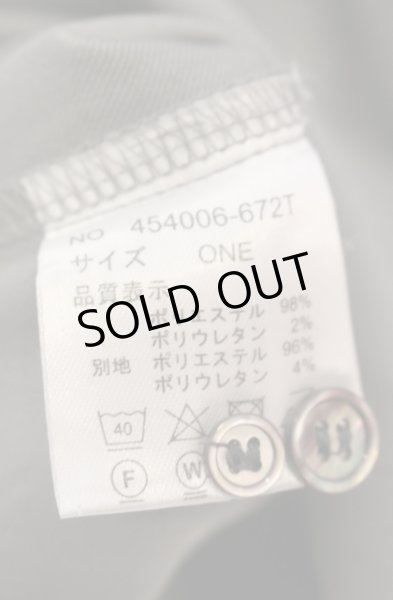 画像4: NO ID. BLACK / アシンメトリーレイヤードオフタートルロンT ONE グレー系 O-25-12-26-007-NO-to-YM-OS (4)