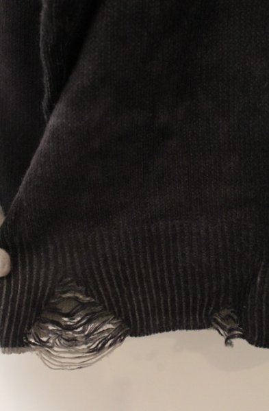 画像2: HARE / デストロイワードプリントニットソー F グレー O-25-12-26-011-HA-to-YM-OS (2)