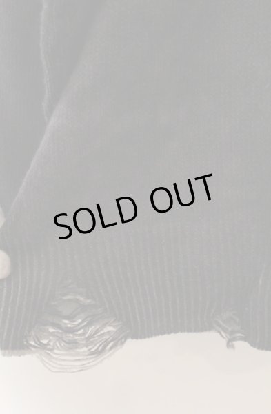 画像2: HARE / デストロイワードプリントニットソー F グレー O-25-12-26-011-HA-to-YM-ZT1230N (2)