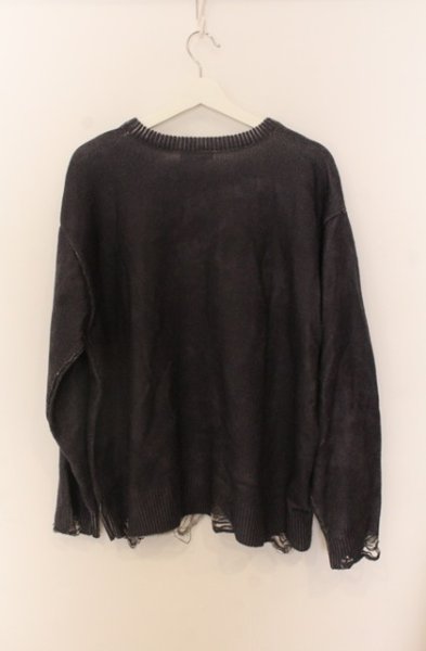 画像3: HARE / デストロイワードプリントニットソー F グレー O-25-12-26-011-HA-to-YM-OS (3)