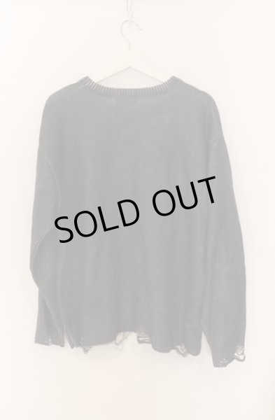 画像3: HARE / デストロイワードプリントニットソー F グレー O-25-12-26-011-HA-to-YM-ZT1230N (3)