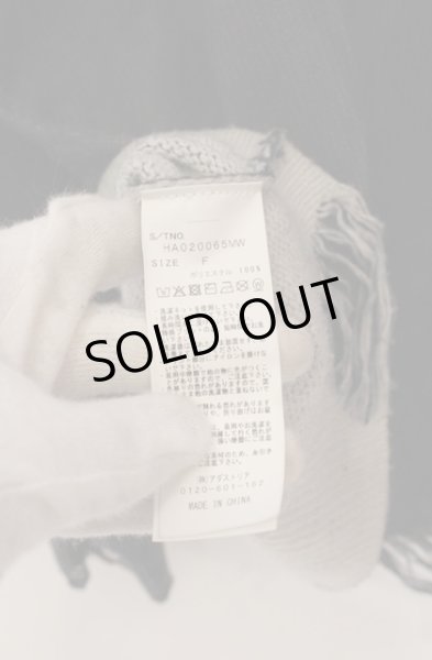 画像4: HARE / デストロイワードプリントニットソー F グレー O-25-12-26-011-HA-to-YM-ZT1230N (4)