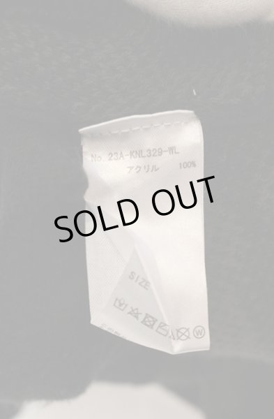 画像5: WHITELAND / レオパードワイドカーディガン F ブラック O-25-12-26-013-WH-to-YM-ZT046 (5)