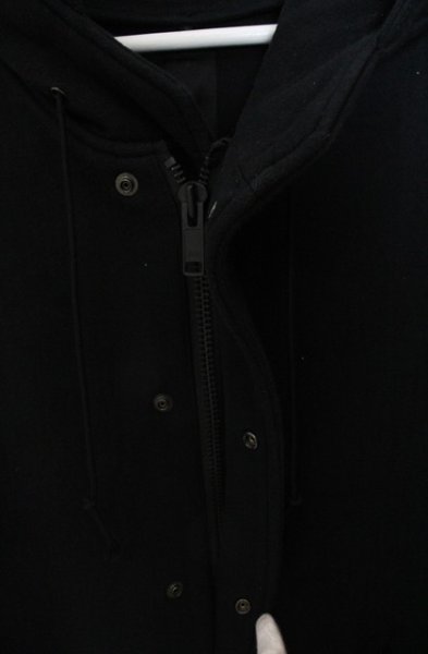 画像6: Moonage Devilment / ストレッチヘヴィコットンモッズコート 44 ブラック O-25-12-26-001-Mo-ou-YM-OS (6)