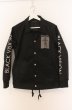 画像1: NO ID. / PストレッチBLACK VISIONプリントコーチジャケット 1 ブラック O-25-12-26-016-NO-ja-YM-OS (1)