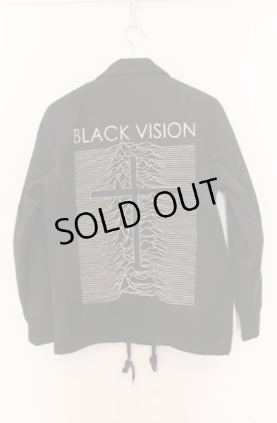 画像3: NO ID. / PストレッチBLACK VISIONプリントコーチジャケット 1 ブラック O-25-12-26-016-NO-ja-YM-ZT030 (3)