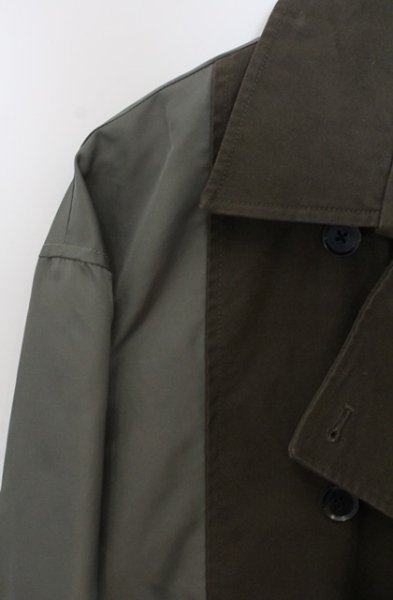 画像2: NO ID. / MA-1 MIX ブルゾンジャケット 1 カーキ O-25-12-26-017-NO-ja-YM-OS (2)