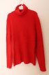 画像1: NO ID. / プレミアムライトリブニットタートルネック 1 レッド O-25-12-26-019-NO-to-YM-OS (1)