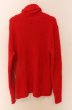 画像2: NO ID. / プレミアムライトリブニットタートルネック 1 レッド O-25-12-26-019-NO-to-YM-OS (2)