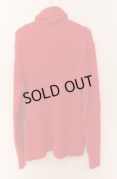 画像2: NO ID. / プレミアムライトリブニットタートルネック 1 レッド O-25-12-26-019-NO-to-YM-ZT1230N (2)