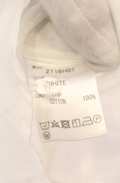 画像4: SOS TE NUTO / グリッターパイピングボタンダウンシャツ 44 ホワイト O-25-12-26-024-SO-sh-YM-OS (4)