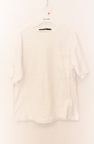 画像1: NO ID. / コットンポケットBIG Tシャツ 1 ホワイト O-25-12-26-025-NO-ts-YM-OS (1)