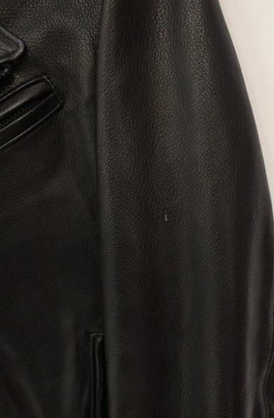 画像5: kiryuyrik / Cow Leather Embroidery Motor Cycle カウハイドジャケット S ブラック O-25-12-27-002-ki-ou-YM-OS (5)