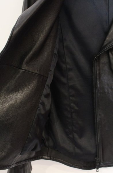 画像6: kiryuyrik / Cow Leather Embroidery Motor Cycle カウハイドジャケット S ブラック O-25-12-27-002-ki-ou-YM-OS (6)