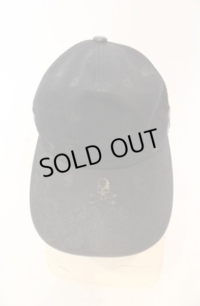 画像2: Roen / モノグラムペイズリーキャップ  ブラック O-25-12-27-026-Ro-za-YM-OS (2)